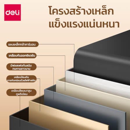 ตู้เซฟนิรภัย LOCKSWORTH VS4520-BK-01 20X30X20ซม. 5.4กก. สีดำ_2